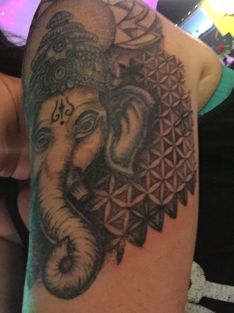 Ganesha, Mandala and The Flower of Life: My&nbsp;tattoo
